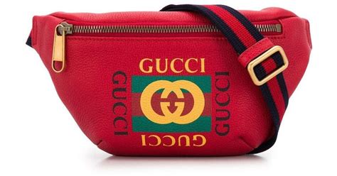 gucci logo belt bag